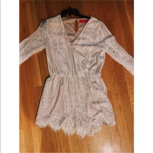Pookie And Sebastian Lace Romper